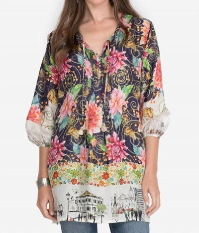 Johnny Was Uptown Claire Tunic In Multi