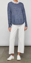 Shop Sundays Alder Sweater Military Blue In Multi