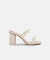 Dolce Vita Noel Womens Blco Man Made Heels In Multi