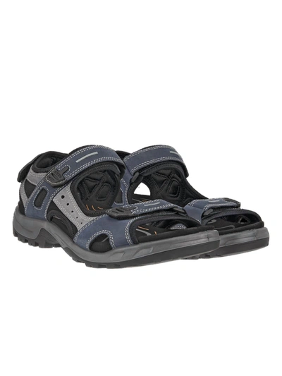 Ecco Men's Yucatan Sandal In Marine In Blue