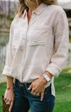 Sanctuary Favorite Boyfriend Shirt In Blush Camo In Multi