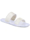 Wild Pair Juba Womens Embellished Pool Side Jelly Sandals In Multi