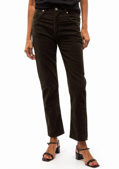 Citizen Of Humanity Jolene Vintage High Rise Slim In Green