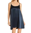 Pj Harlow Allie Satin Chemise In Blue