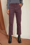 AMO Easy Army Trouser In Wine Tasting