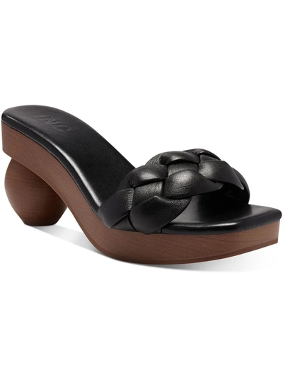 Inc Zaleste 2 P Womens Braided Ball Slide Slide Sandals In Multi