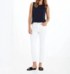 Ag Ex Boyfriend High Rise Cropped Slim Jeans In 1 Year Classic White In Multi