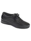 Sas Women's Traveler Athletic Lace Up Shoe - Medium In Black In Black