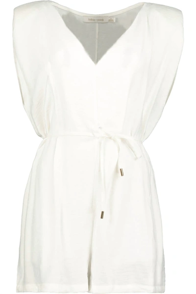 Bishop + Young Harlowe Romper In White