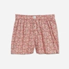 THE SLEEP CODE WOMEN'S RAVI LIBERTY PRINT BOXER IN ANOKI ROSE