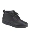 Sas Alpine Non Slip Lace Up Boot - Double Wide In Black