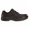 DUNHAM MEN'S WINDSOR WATERPROOF OXFORD SHOES - MEDIUM WIDTH IN DARK BROWN