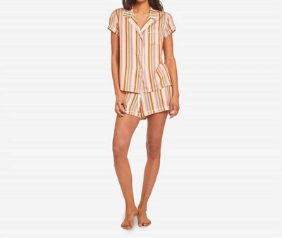 The Sleep Code Sasi Sustainable Tencel Pj Set In Drift Multi Stripe