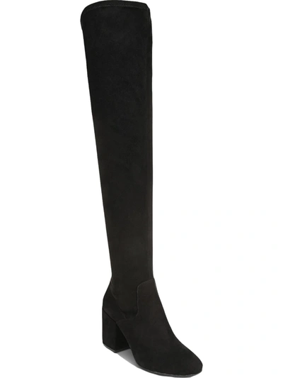 Bar Iii Gabrie Womens Faux Leather Round Toe Over-the-knee Boots In Multi