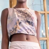 Eva Franco Lupita Top In Unicorn In Multi