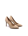 Sam Edelman Hazel Pointed Toe Heel Cappuccino Suede 6.5 In Multi