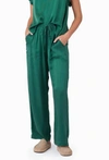 Xirena Luca Pant In Mint Garnet In Multi