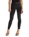 Commando Faux Leather Five-pocket Pants In Black