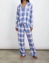 Rails Clara Checked Woven Pyjama Set In Multi