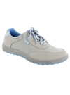 Sas Women's Sporty Lace Up Sneaker - Medium In Silver