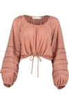 Bishop + Young Free Spirit Kiki Drawstring Tee In Divine In Multi