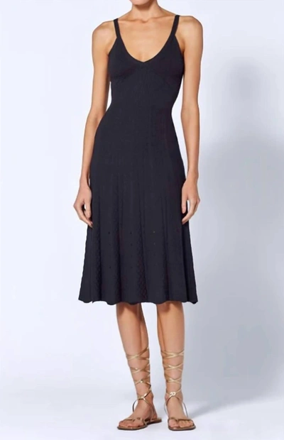 Alexis Vonte Mini Dress In Black