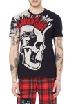 Elevenparis So Punk Knit Printed T-shirt In Black