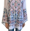 Johnny Was Lina Tunic In White In White