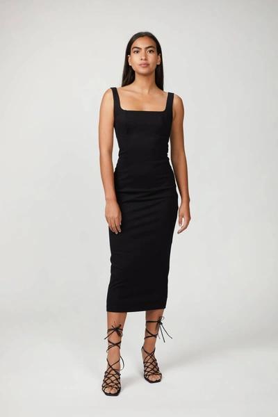 In The Mood For Love Diana Dress In Black