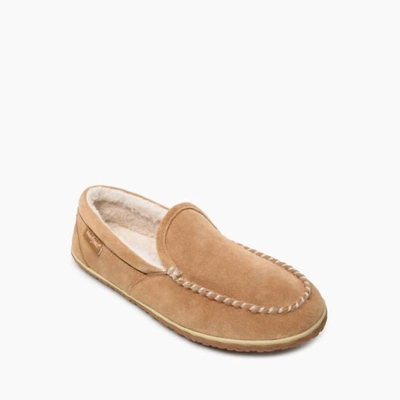 Minnetonka Men's Tilden Moc Slipper Men's Shoes In Brown