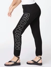 MONROW SWEATPANTS IN BLACK