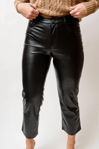 Cami Nyc Hanie Vegan Leather Pant In Black