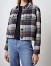 Rails Steffi Plaid Trucker Jacket In Multi