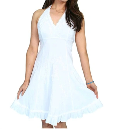 Scully Cantina Dress In White