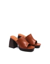 MATISSE COCONUTS SANDALS IN SADDLE