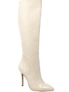 CHARLES BY CHARLES DAVID PANIC WOMENS ZIPPER POINTED TOE KNEE-HIGH BOOTS