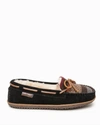 Minnetonka Tilia Faux Fur Lined Moccasin Slipper In Multi