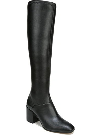 FRANCO SARTO TRIBUTE WOMENS FAUX LEATHER SQUARE TOE KNEE-HIGH BOOTS