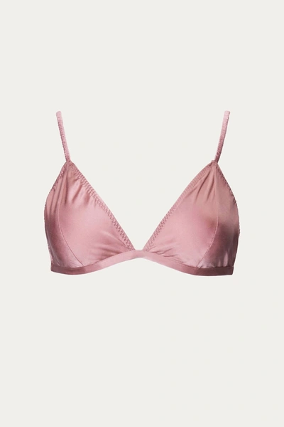 Asceno Capella Bra In Dusty Rose In Multi