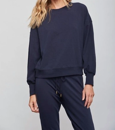 Sundays Amara Pullover In Navy In Blue