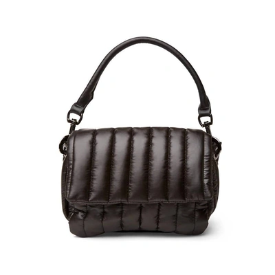 Think Royln Quilted Convertible Crossbody Bag In Black