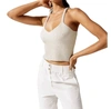 The Range Blended Knit Corset Tank - Shell - Size Xs In Pink