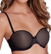 CHANTELLE VOUS ET MOI STRAPLESS BRA IN BLACK