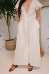 ANAAK WIDE LEG PANTS IN OFF WHITE