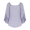 ANNA CATE FRANCES 3/4 SLEEVE TOP IN LILAC
