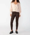 Sanctuary Runway Plaid Leggings In Multi