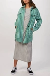 MUNTHE TARGET OUTERWEAR JACKET IN GREEN