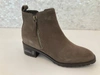 Blondo Samara Bootie In Dark Taupe Suede In Multi