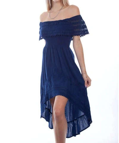 Scully Cantina Dress In Blue