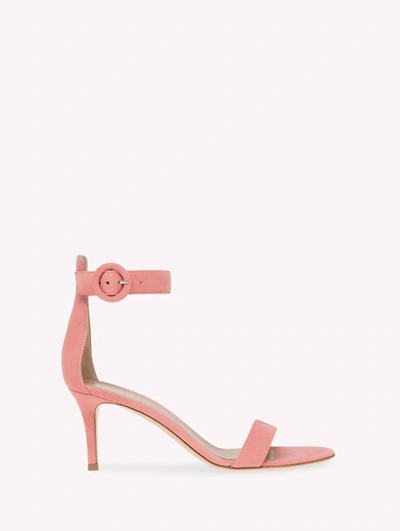 Gianvito Rossi Portofino 85mm Sandals In Pink